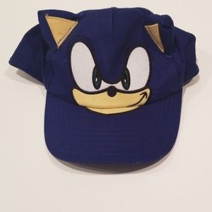 Sonic the hedgehog blue kids hat